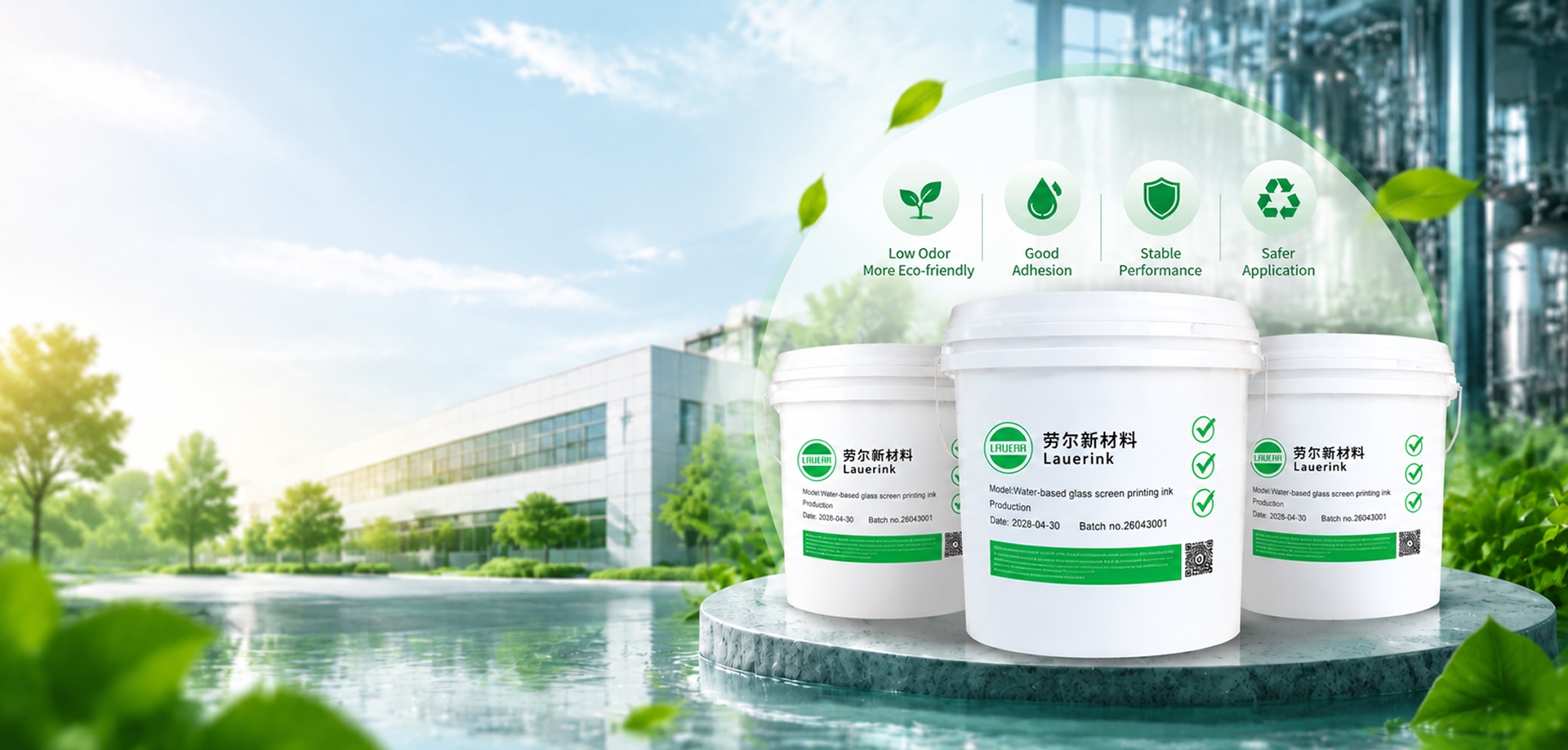 Eco-Friendly Water-Based Glass Ink Solutions